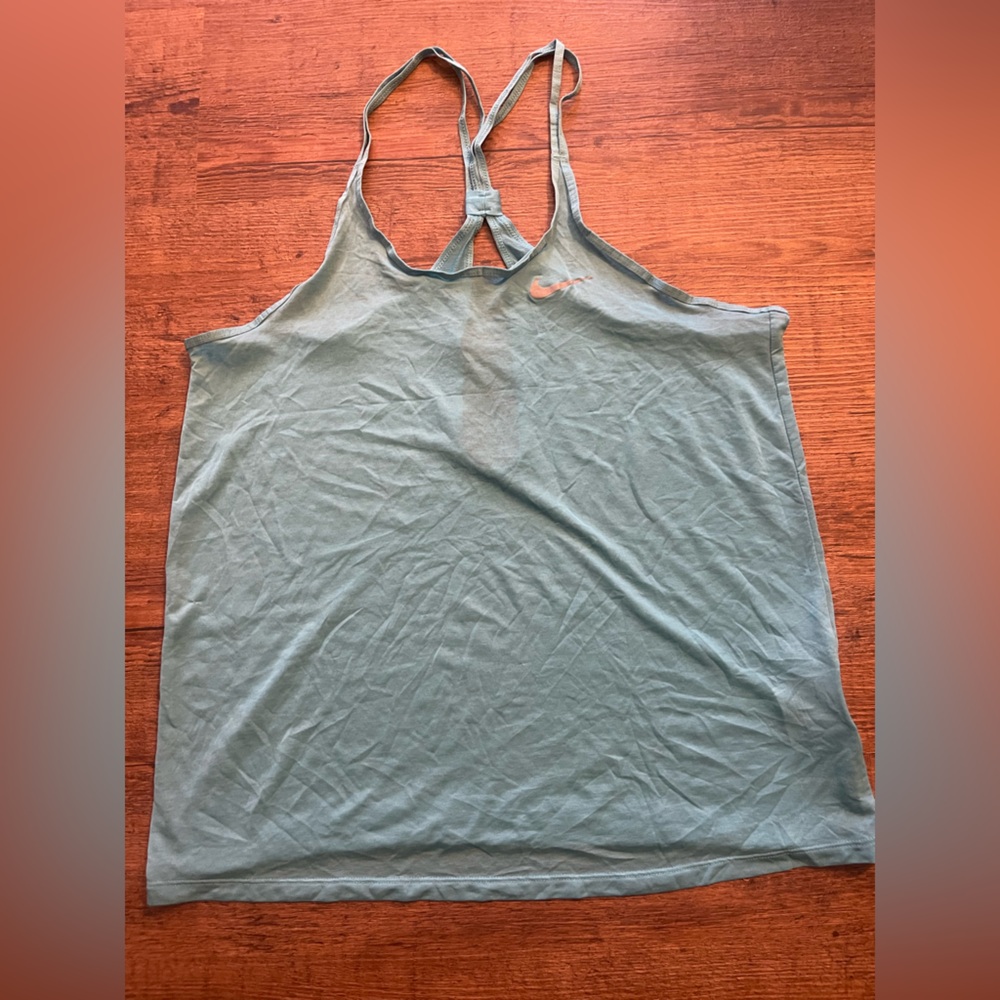 Nike Women's Tank Top in Light Blue